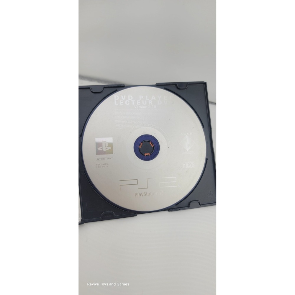 PS2 DVD Player (Lecteur DVD) Version‎ 2.12 PlayStation 2 Install Disc PBPX-95218